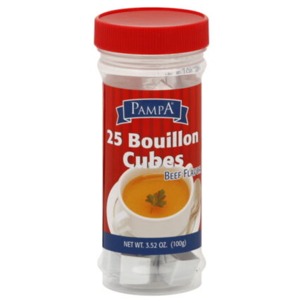 Pampa, Bouillon Cubes Beef, Case Of 12, 25 Ct