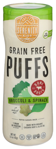 Serenity Kids Puff Broccoli Spinach 1.50 Oz