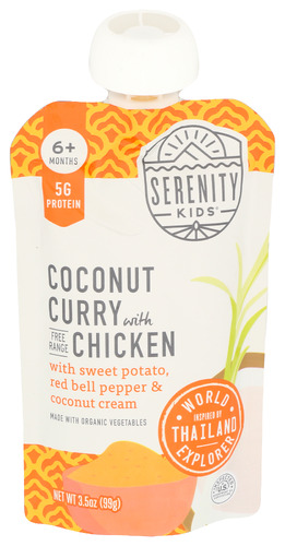 Serenity Kids Food Baby Chkn Ccnt Crry 3.50 Oz