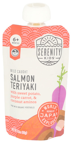 Serenity Kids Food Baby Salmn Teriyaki 3.50 Oz