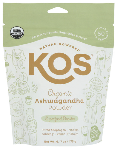 Kos Superfood Ashwagndha Pwd 6.20 Oz