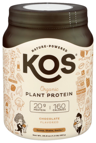 Kos Plant Prtn Pwdr Choc Org 20.60 Oz