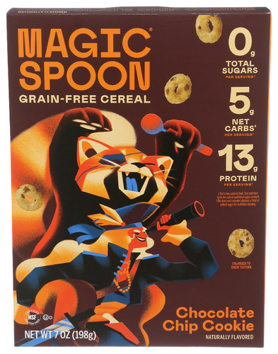 Magic Spoon Cereal Choc Chip Cookie 7 Oz