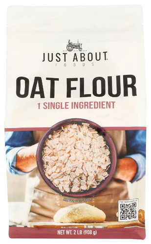 Just About Foods Flour Oat 2 Lb