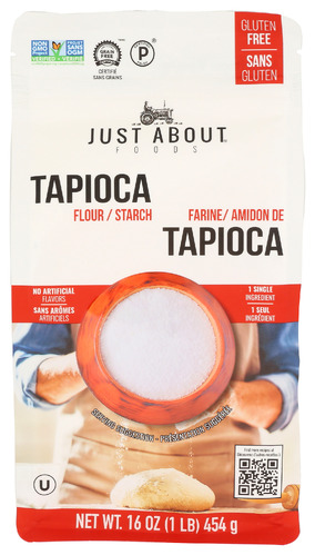 Just About Foods Flour Tapioca 1 Lb