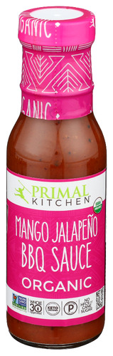 Primal Kitchen Sauce Bbq Mango Jal Org 9 Oz
