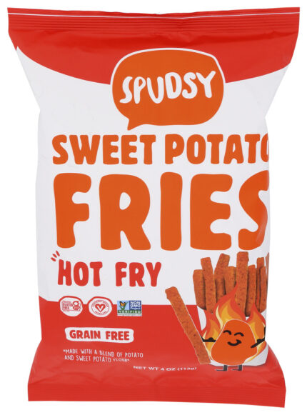 Spudsy Fries Swt Potato Hot 4 Oz