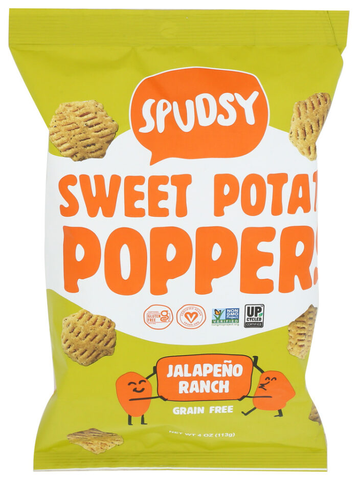 Spudsy Poppers Swt Pto Jlpn Rch 4 Oz - Image 1