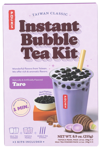 Pocas Tea Bubble Kit Taro 8.90 Oz
