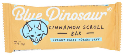 Blue Dinosaur Bar Snack Cinnamon Scrll 1.60 Oz