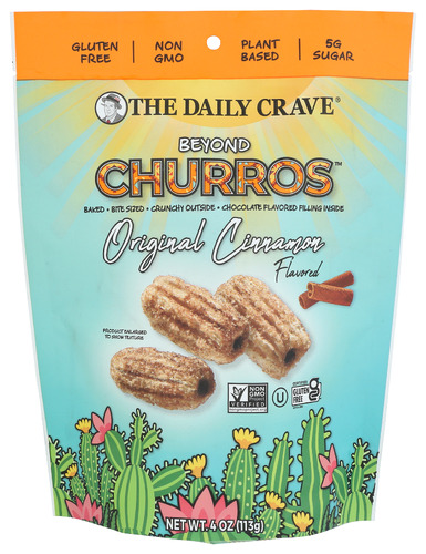 The Daily Crave Churro Cinnamon 4 Oz