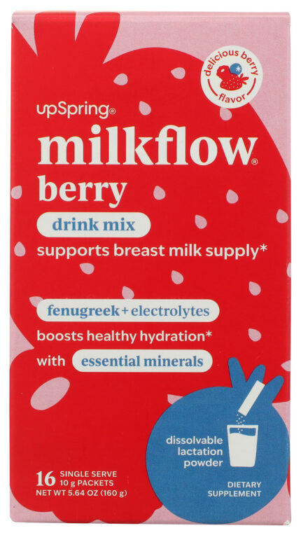 Upspring Milkflow Berry 16Pkt 5.64 Oz