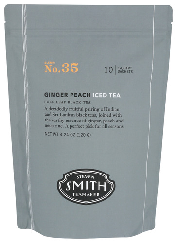 Smith Tea Iced Ginger Peach 10 Bg