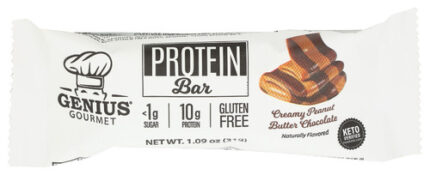 Genius Gourmet Keto Bars Bar Pb Chocolate 1.09 Oz