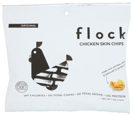 Flock Chips Chicken Original 1 Oz