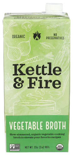 Kettle And Fire Broth Vegetable Cooking 32 Oz
