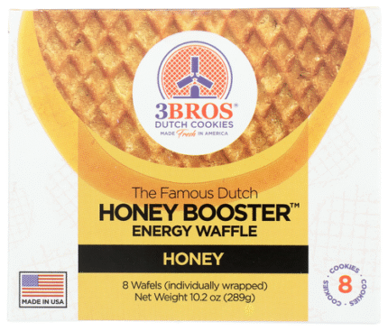 3Bros Waffle Honey Booster 8Pc 10.20 Oz