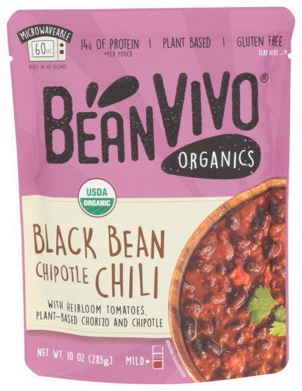 Beanvivo Beans Blk Chip Chili Org 10 Oz