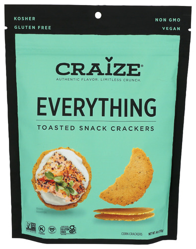 Craize Crackers Everything 4 Oz