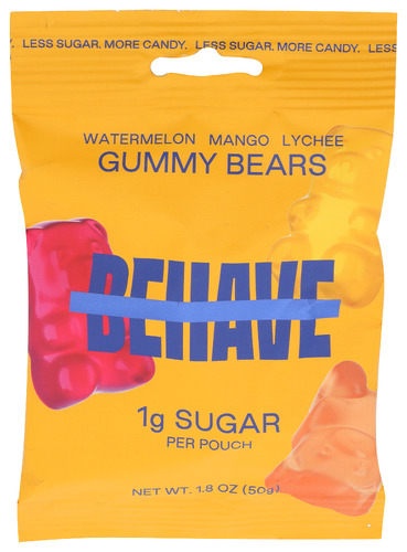Behave Foods Inc Gummy Brs Watermln Mango 1.80 Oz