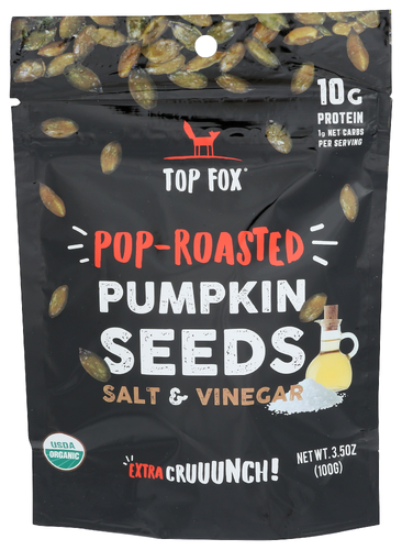 Top Fox Seeds Rstd Pmkn Slt Vngr 3.50 Oz