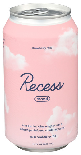 Recess Water Sprk Strwbry Rose 12 Fo