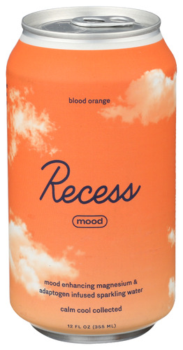 Recess Water Sprk Blood Orange 12 Fo