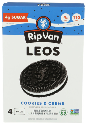 Rip Van Cookie San Cookies Cream 6.77 Oz