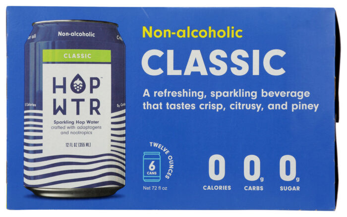 Hop Wtr Wtr Classic 6 Pk 72 Fo - Image 1