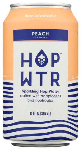 Hop Wtr Wtr Peach 6Pk 72 Fo