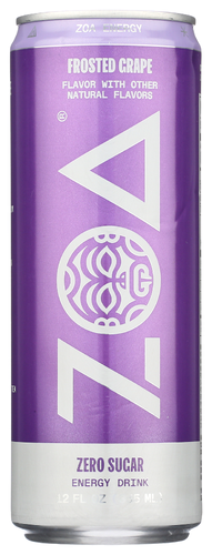 Zoa Frosted Grape Zero Sugar 12 Fo