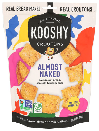 Kooshy Croutons Almost Naked 5 Oz