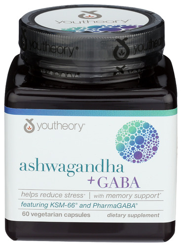 Youtheory Ashwagandha Gaba 60 Vc
