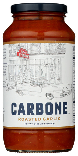 Carbone Sauce Roasted Garlic 24 Oz