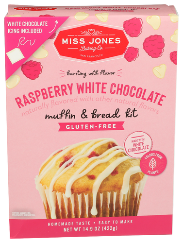Miss Jones Baking Co Kit Muffin Brd Rsp Wt Ch 14.90 Oz