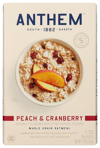 Anthem Oatmeal Peach Cranberry 11.25 Oz