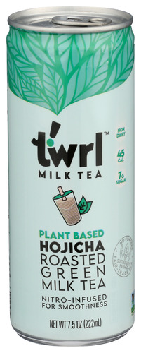 Twrl Milk Tea Tea Rstd Grn Mlk Hojicha 7.50 Fo