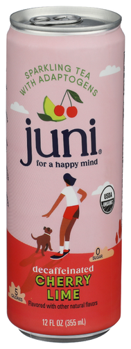 Juni Tea Spk Dcaf Cherry Lime 12 Fo