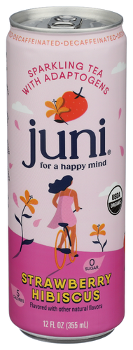 Juni Tea Spk Dcaf Strw Hibscs 12 Fo