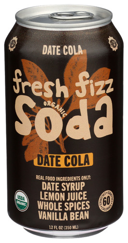 Fresh Fizz Soda Date Cola Org 12 Fo