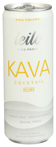 Leilo Kava Pina Colada Rtd 12 Fo