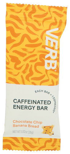 Verb Energy Bar Choc Chip Ban Bread 0.92 Oz