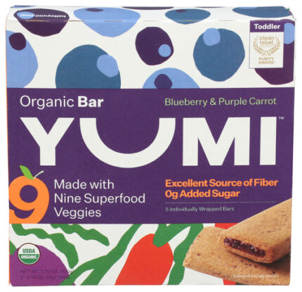 Yumi Bar Blubrry Purple Crrot 3.70 Oz