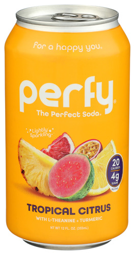 Perfy Soda Sf Tropical Citrus 12 Fo