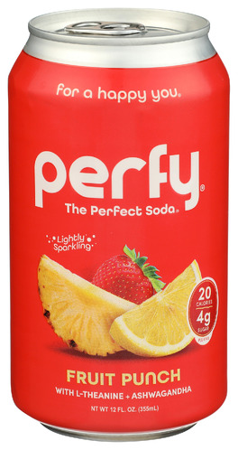 Perfy Soda Sf Fruit Punch 12 Fo