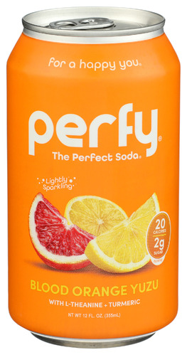 Perfy Soda Sf Blood Orange 12 Fo