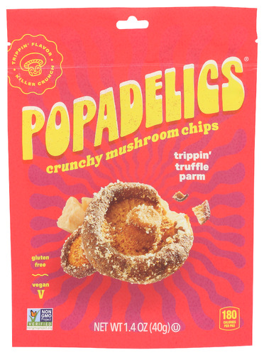 Popadelics Chips Mshrm Truffle Parm 1.40 Oz