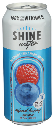Shinewater Water Enh Mxd Berry Acai 16 Fo