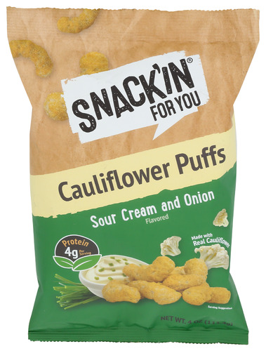 Snackin For You Puff Clfwlr Sr Crm Onion 4 Oz