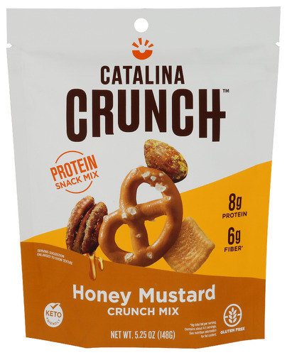 Catalina Crunch Snack Mix Honey Mustard 5.25 Oz